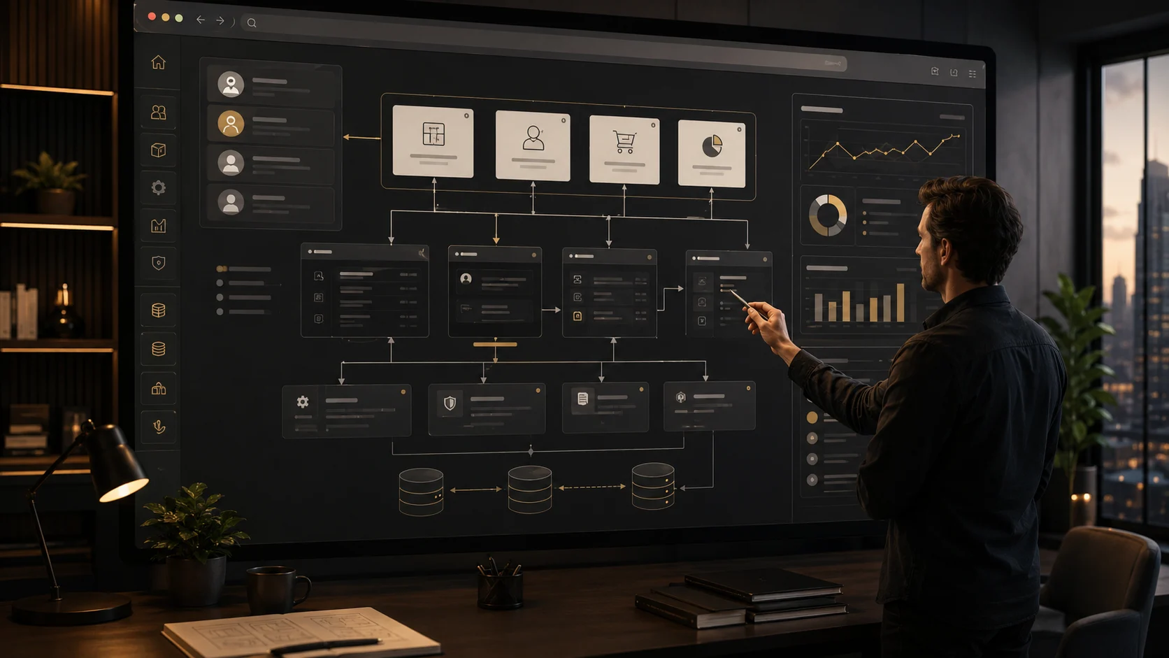 Masalah project web app dengan workflow role akses dan database yang tidak jelas